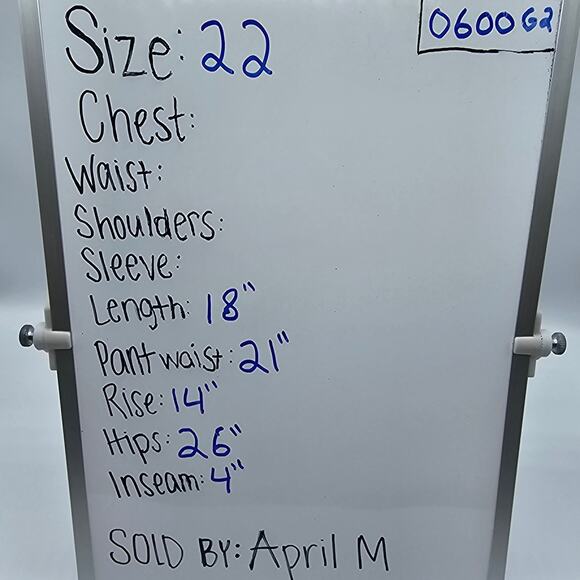 Island Escape Womans size 18W UPF 50 Sun Protection Pull on Shorts in Black NEW - Picture 8 of 8